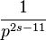 \frac{1}{p^{2s-11}}