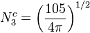 N_3^c = \left(\frac{105}{4\pi}\right)^{1/2} 