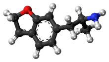 Ball-and-stick model of the 6-APDB molecule