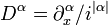  D^\alpha = \partial^\alpha_{x}/i^{|\alpha|} 