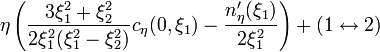 \eta\left(\frac{3\xi_1^2+\xi_2^2}{2\xi_1^2(\xi_1^2-\xi_2^2)}c_\eta(0,\xi_1) - \frac{n_\eta^\prime(\xi_1)}{2\xi_1^2}\right)+(1\leftrightarrow 2)