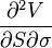  \frac{\partial^2 V}{\partial S \partial \sigma}
