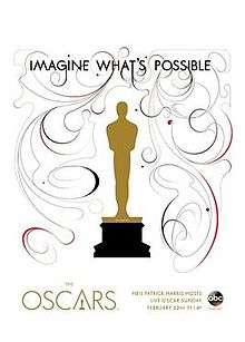 Official poster promoting the 87th Academy Awards in 2015.