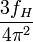 \frac{3f_H}{4\pi^2}