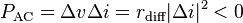 P_\text{AC} = \Delta v \Delta i = r_\text{diff}|\Delta i|^2 < 0 \,