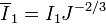 \overline{I}_1 = {I}_1 J^{-2/3} 