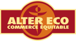 Alter Eco company logo: "Alter Eco, French: commerce equitable