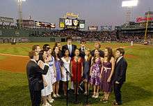 National Anthem at Fenway Park