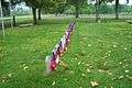 Appomattox Court House Confederate cemetery tombstone row.jpg