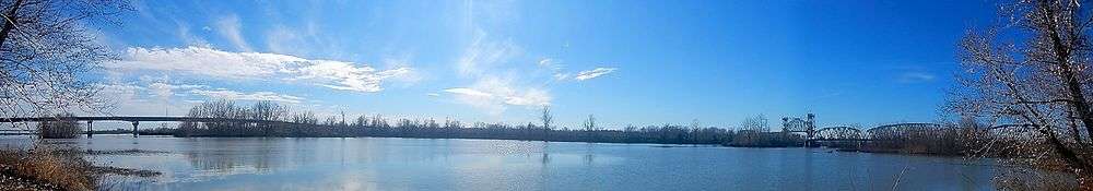 Arkansas River in Van Buren