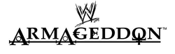 The WWE Armageddon logo circa 2008