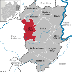 Bad Driburg in HX.svg