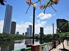 Bairro da Torre e o Rio Capibaribe vistos do Bairro da Jaqueira - Recife, Pernambuco, Brasil.jpg