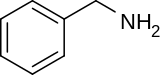 Skeletal formula of benzylamine