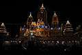 Birla Mandir, Delhi, views at night1.JPG