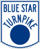 Blue Star Turnpike toll marker