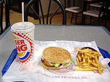 Burger King Whopper combo