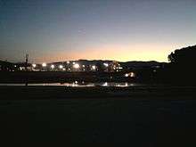 View of the Lagoon and Rec Center.