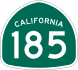 State Route 185 marker