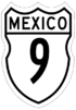 Federal Highway 9 shield