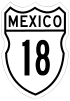 Federal Highway 18 shield