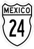 Federal Highway 24 shield