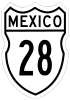 Federal Highway 28 shield