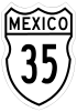 Federal Highway 35 shield