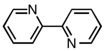 Skeletal formula of 2,2'-bipyridine