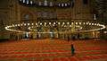 Chandelier inside Süleymaniye Mosque.JPG