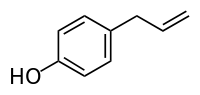 Skeletal formula of chavicol