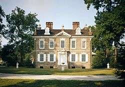 A large stone mansion