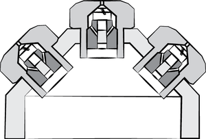 Compound spray nozzle