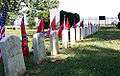 Confederate Cemetery at Appomattox close-up row.jpg