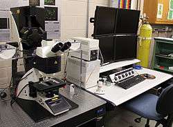 photograph of microscope