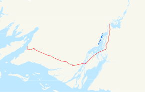 Map of the Copper River Highway