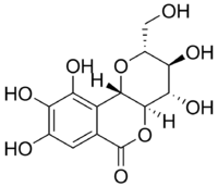 Chemical structure of norbergenin