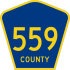 County Route 559  marker