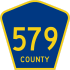 County Route 579  marker