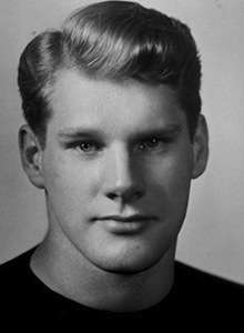 A headshot of a young Creighton Miller