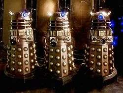 The 2005 redesign of the Daleks