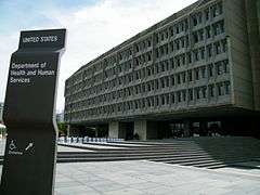 Looking at a Modernist federal office building from the northeast