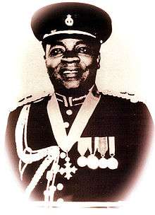 ERT Madjitey, First African Head of  the Ghana Police Service