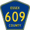  County Route 609 route marker