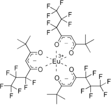 Skeletal formula of EuFOD