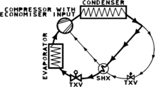 Economizer With Subcooling Exchanger.