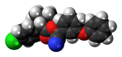 Fenvalerate molecule