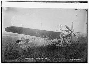 Photograph of a Flanders Monoplane