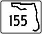 State Road 155 marker