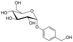 Chemical structure of gastrodin